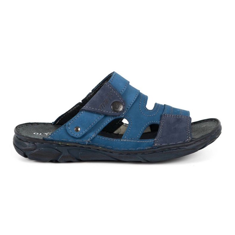 Olivier Babuchas hombre piel 460MP azul Olivier Babuchas hombre piel 460MP azul