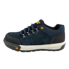 Caterpillar botas de trabajo oruga azul