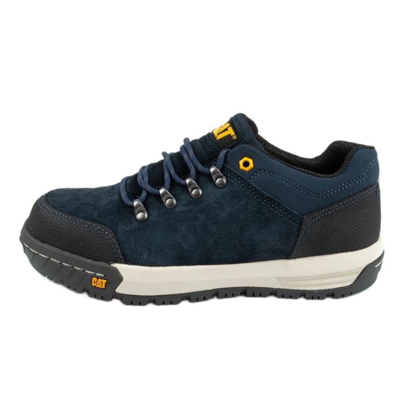 Caterpillar botas de trabajo oruga azul