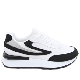 Zapatillas deportivas de mujer Naila Negras blanco negro
