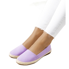 Alpargatas violetas de mujer de Lyndsey