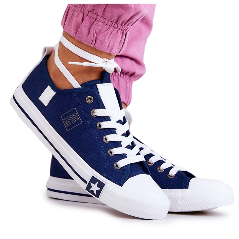 Zapatillas Clásicas Bajas Big Star JJ274256 Azul Marino