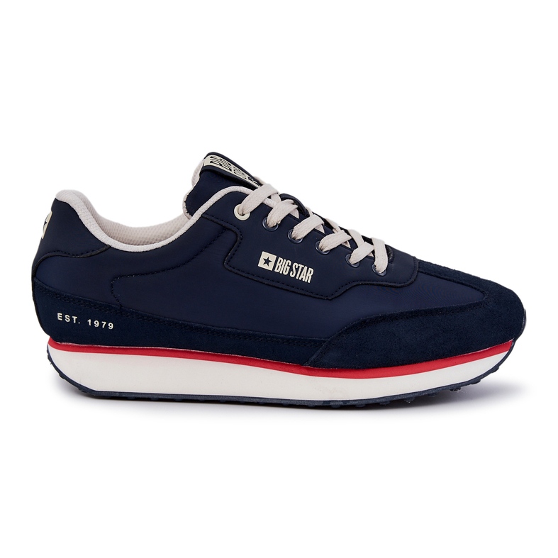 Zapatillas Hombre Memory Foam Big Star JJ174296 Azul Marino Zapatillas Hombre Memory Foam Big Star JJ174296 Azul Marino