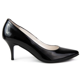 Zapatos De Salón Filippo 2161 Lacado Negro