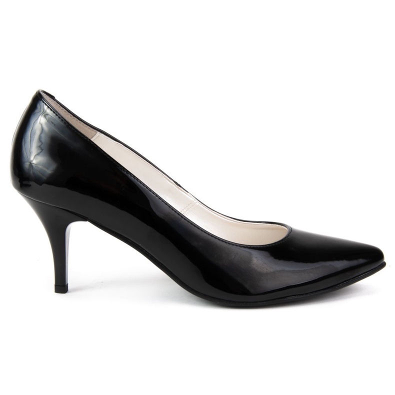 Zapatos De Salón Filippo 2161 Lacado Negro