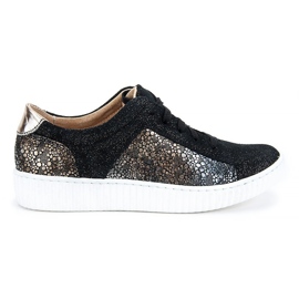 Zapatillas Filippo 480S negro oro dorado
