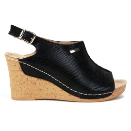 Sandalias Filippo DS784/19 Bk Negro
