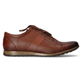Zapatos de piel Filippo 2063 marrón claro