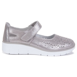 Zapatos Filippo DP640/19 Si plata