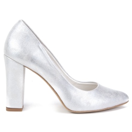 Zapatos de salón Filippo 2571 Dubai plata