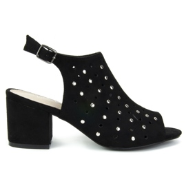Sandalias Filippo DS770/19 Bk Negro