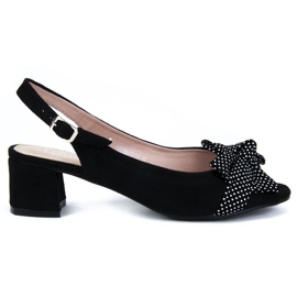 Filippo DS788/19 Bk sandalias negras negro