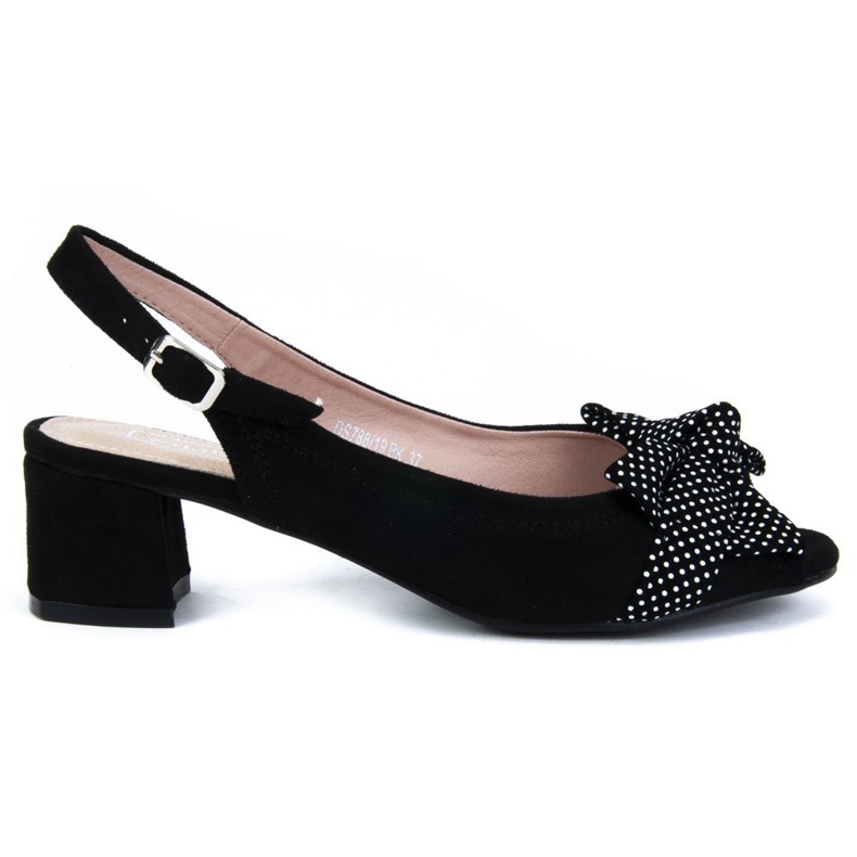 Filippo DS788/19 Bk sandalias negras negro