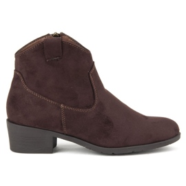 Botas marrón oscuro Filippo DBT1046/19 Dbr beige