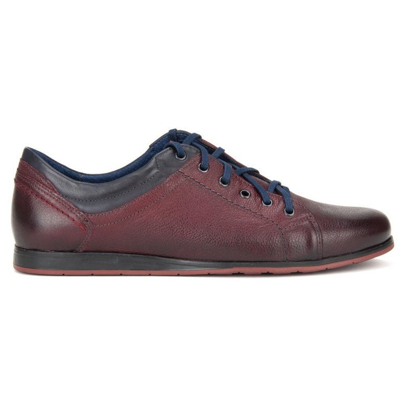 Filippo 1655 Bordo zapatos rojo