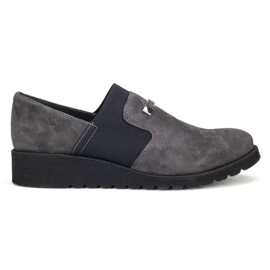 Zapatos Filippo 010 Ante Gris