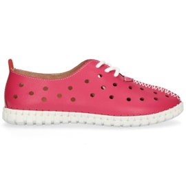 Zapatos de piel Filippo DP1225/20 Fh rosa