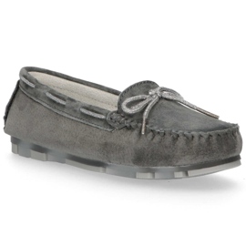 Mocasines de piel Filippo DP1203/20 Gr gris