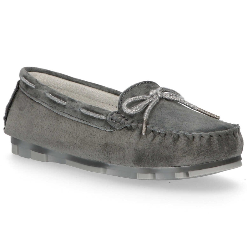Mocasines de piel Filippo DP1203/20 Gr gris