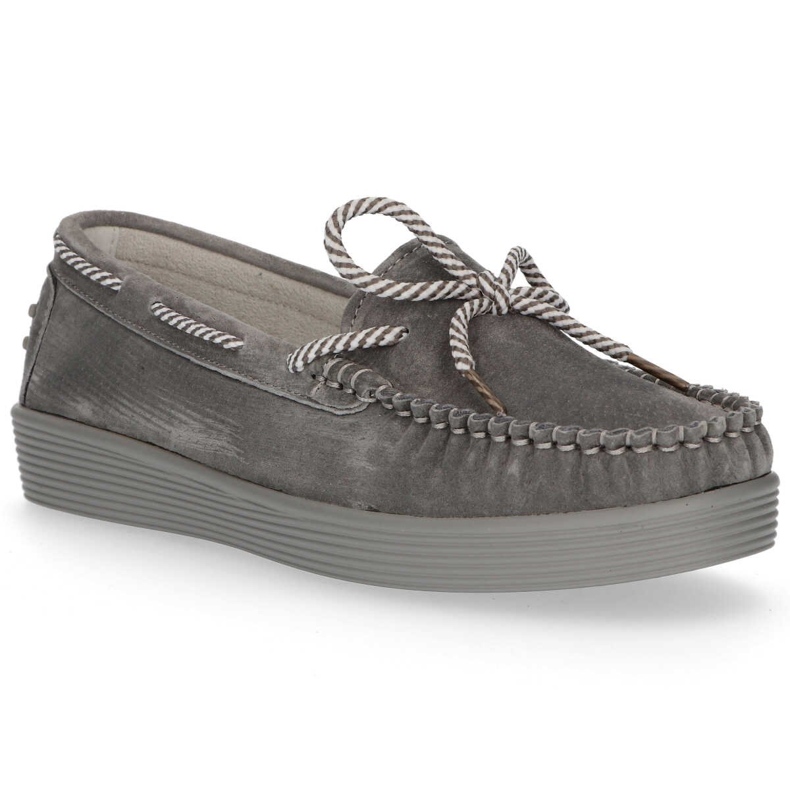 Zapatos de cuero Filippo DP1200 / 20 Gr gris Zapatos de cuero Filippo DP1200 / 20 Gr gris