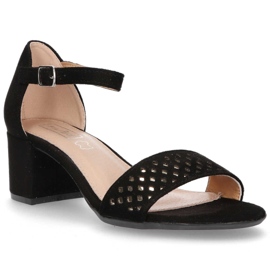 Sandalias Filippo DS1351/20 Bk Negro