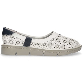 Zapatos de piel Filippo DP1339/20 Wh blanco