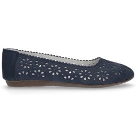 Zapatos de piel Filippo DP680/20 Nv azul marino