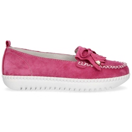 Zapatos de piel Filippo DP021/20 Fh rosa