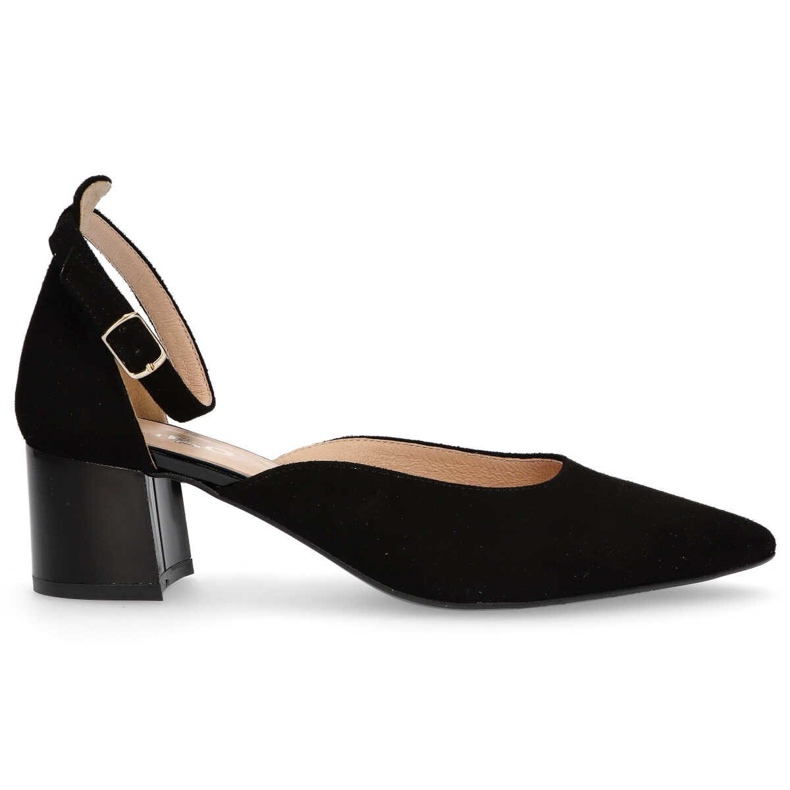 Zapatos De Salón Filippo F272 Ante Negro