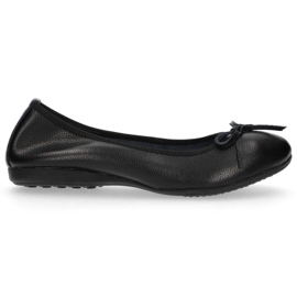 Bailarinas de cuero Filippo DP038/20 Bk negro