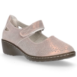 Zapatos de piel Filippo DP1319/20 Go dorado