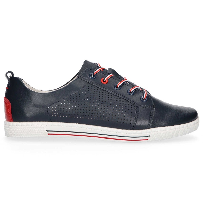 Zapatos de piel Filippo DP008/20 Nv azul marino