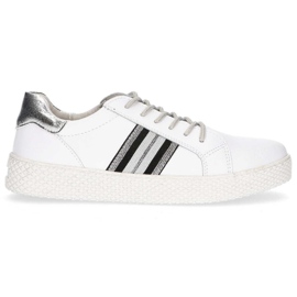 Zapatos de piel Filippo DP1391/20 Wh blanco