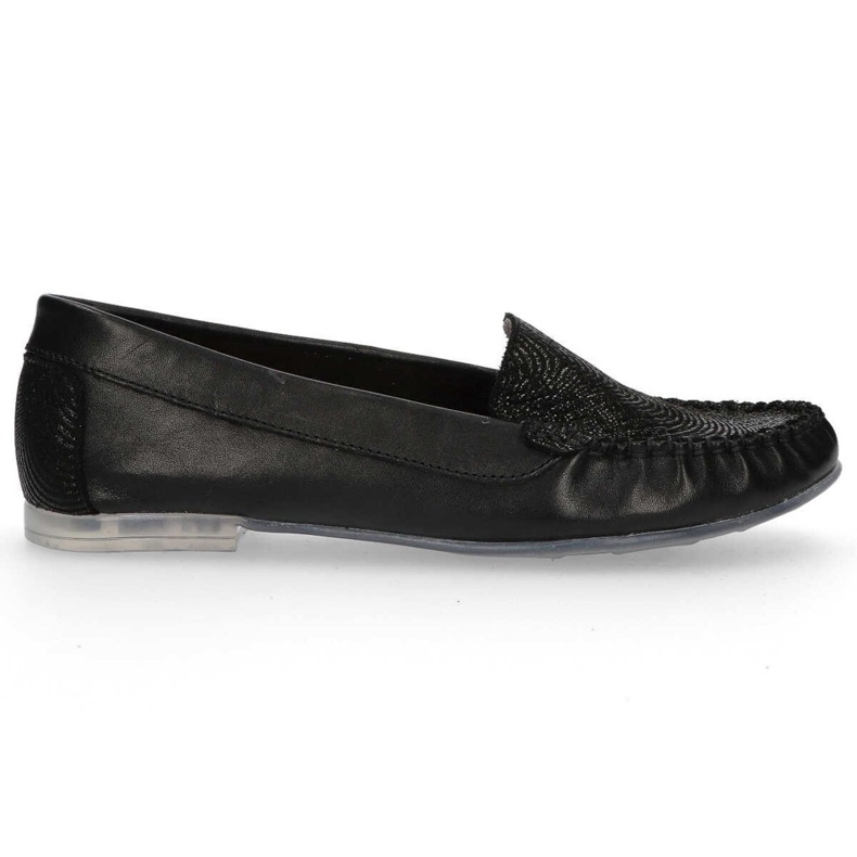 Mocasines Filippo 10016 Tejus negro + Black Snake