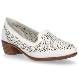 Zapatos de piel Filippo DP1405/20 Wh blanco Zapatos de piel Filippo DP1405/20 Wh blanco