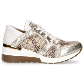 Zapatos Filippo 460 Dorado R2 Blanco