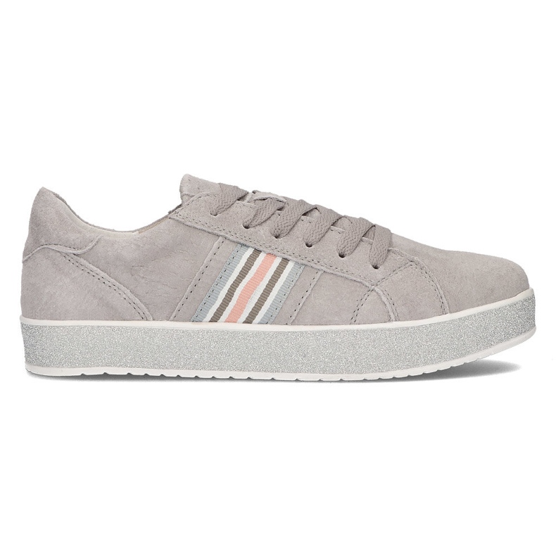 Zapatos de piel Filippo DP1258 / 20 Gr gris marrón