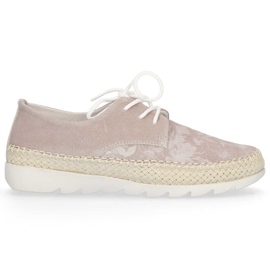 Zapatos de piel Filippo DP701/20 Be beige