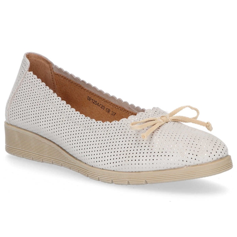 Zapatos de piel Filippo DP1254 / 20 Gr gris