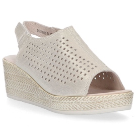 Sandalias Filippo DS1249/20 Si plata beige gris Sandalias Filippo DS1249/20 Si plata beige gris