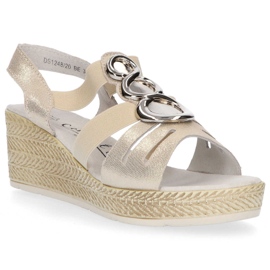Sandalias Filippo DS1248/20 Beige marrón