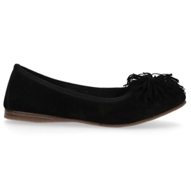 Bailarinas de cuero Filippo DP1206/20 Bk negro