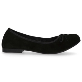 Bailarinas de cuero Filippo DP1231/20 Bk negro