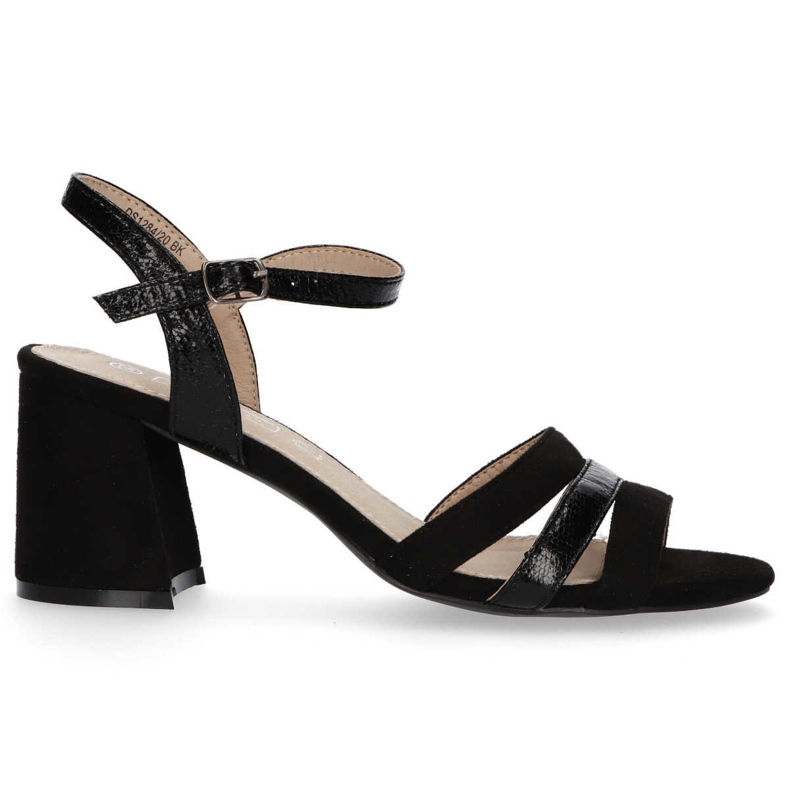 Filippo DS1284/20 Bk sandalias negras negro Filippo DS1284/20 Bk sandalias negras negro