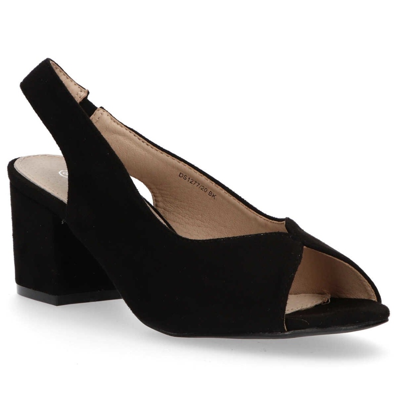Sandalias Filippo DS1277/20 Bk Negro