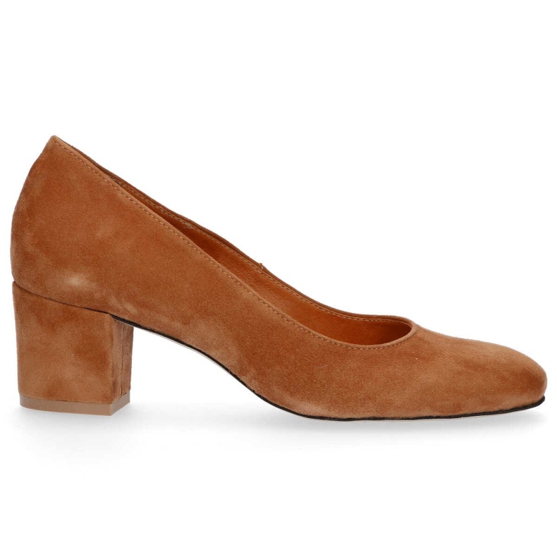 Zapatos de salón Filippo 1512 Terciopelo Kork marrón