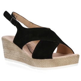Sandalias Filippo DS1331/20 Bk Negro