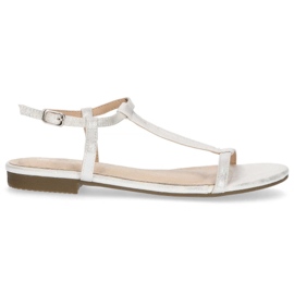 Sandalias Filippo DS1297/20 Si Plata gris
