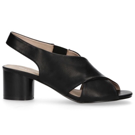 Filippo DS1290/20 Bk sandalias negras negro