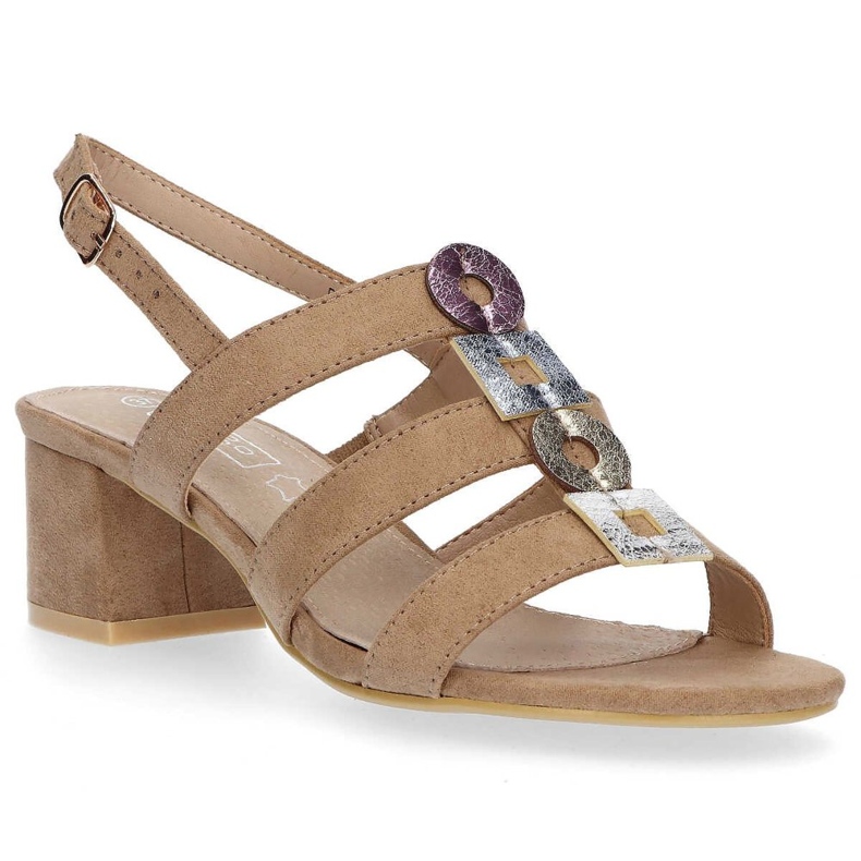 Sandalias Filippo DS1291/20 Beige marrón